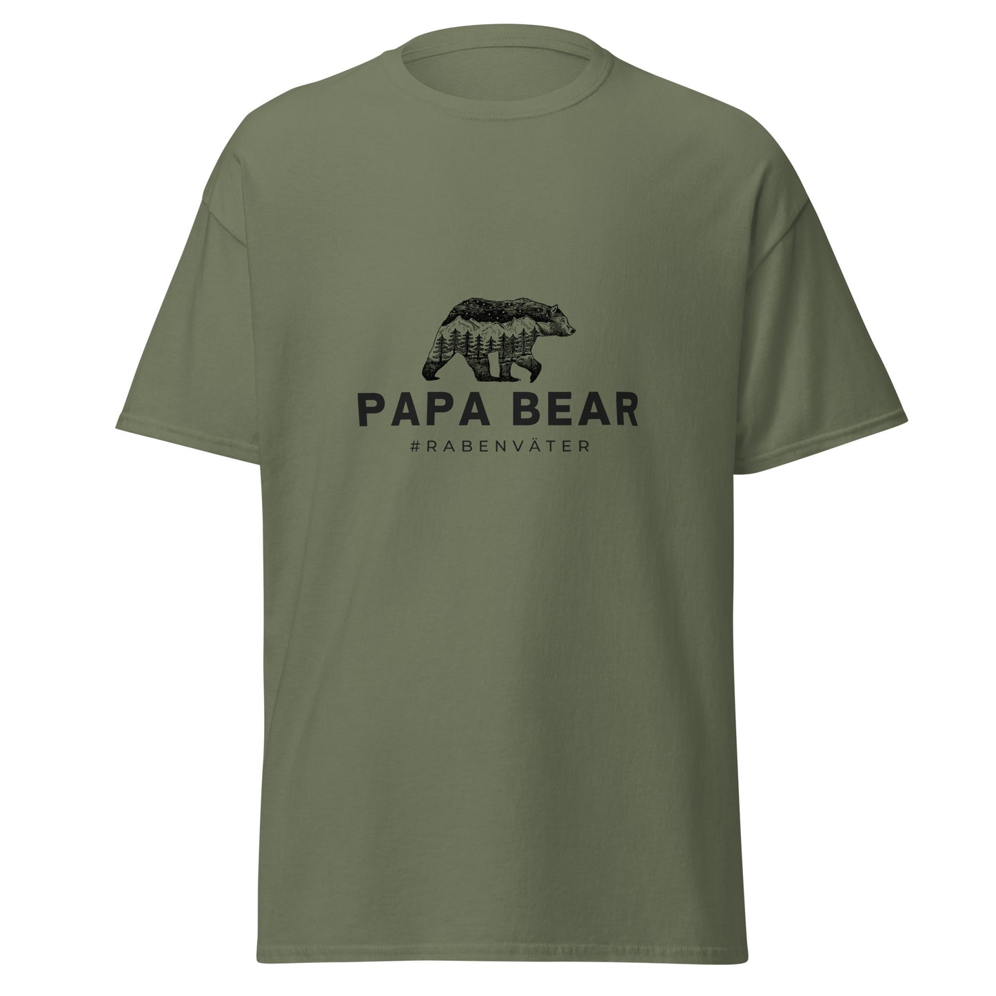 Classic Shirt #RabenVäter Papa Bear Design